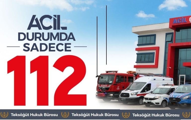 112 Acil Çağrı Merkezine “Asılsız İhbara 15.000 TL Ceza”